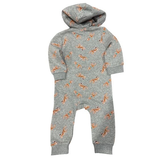 Tucker & Tate Baby Boy Hooded Romper 12M - Picture 3 of 5